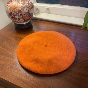 Goorin Bros. Wool Orange Beret